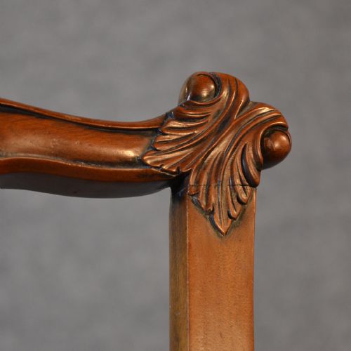 fig 5. Antique Chair Victorian Chippendale Revival Dining Side English Mahogany c1890