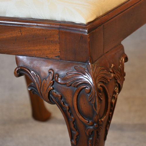 fig 6. Antique Chair Victorian Chippendale Revival Dining Side English Mahogany c1890