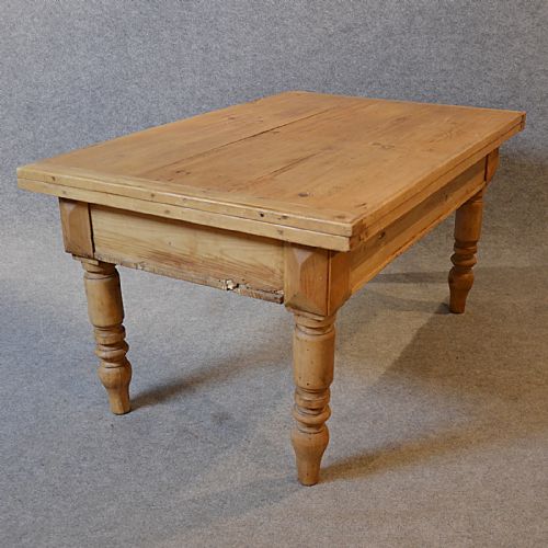 fig 2. Antique Coffee Table Victorian Pine Low Sofa Magazine Large Occasional c1880