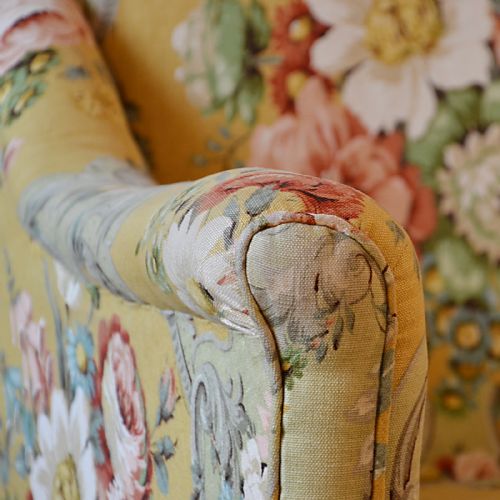 fig 3. Antique Armchair English Victorian Salon Reading Bedroom Hall Arm Chair c1870