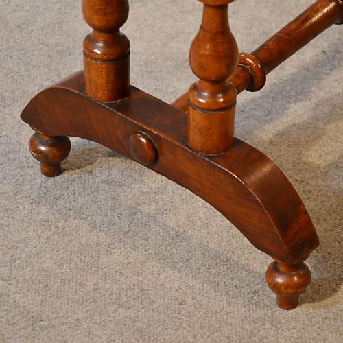fig 3. Antique Table Victorian Games Chess Board Walnut English Sofa Side Hall c1880