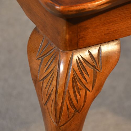 fig 2. Antique Coffee Table Low Sofa Magazine Occasional Walnut Edwardian English c1910