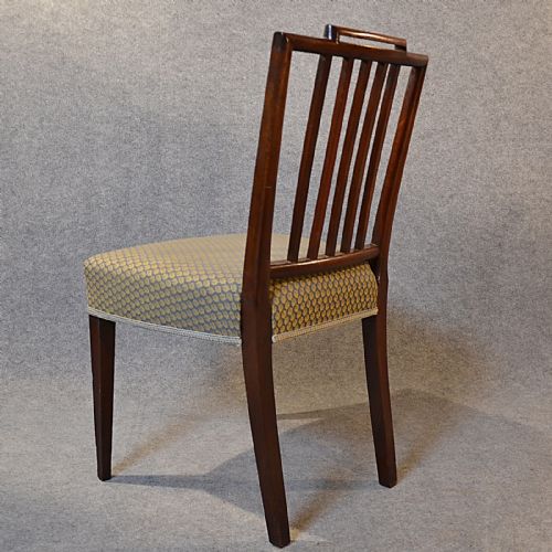 fig 3. Antique Pair Chairs Sheraton Period Georgian English Dining Side Chair c1810