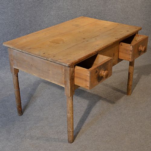 fig 2. Antique Low Table Victorian Pine Lowboy Coffee Sofa Magazine Occasional c1900