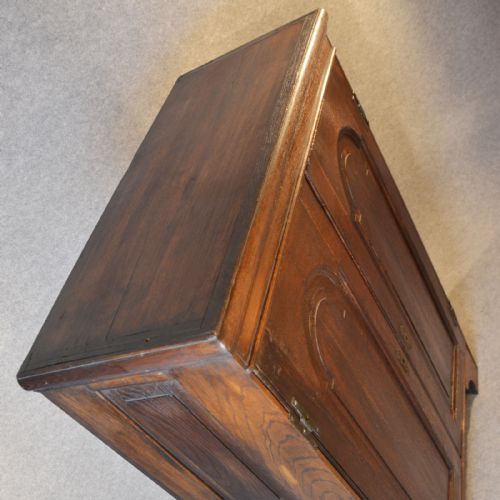 fig 2. Antique Cabinet Cupboard Large Quality English Victorian Oak Bookcase c1900