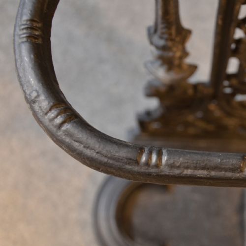 fig 2. Antique Stick Umbrella Rack Hall Stand Quality Cast Iron Victorian English c1900