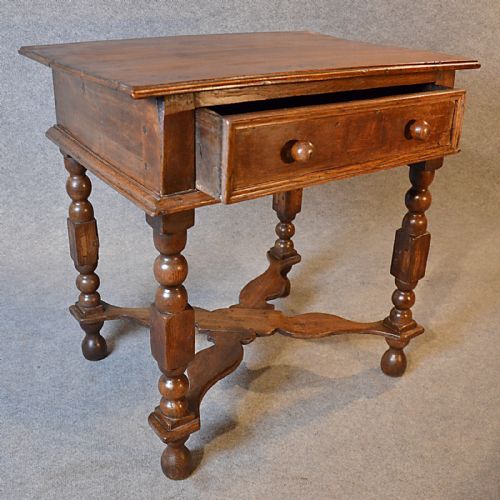 fig 2. Antique Oak Desk Console Table Georgian English Lowboy c1800