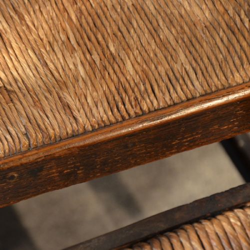 fig 4. Antique Set Six 6 Kitchen Dining Chairs Lancashire Spindle Back Ash & Elm c1850