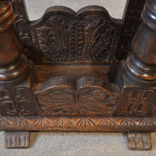 fig 2. Antique Stick Umbrella Hall Stand English Victorian Oak Superb Quality c1870