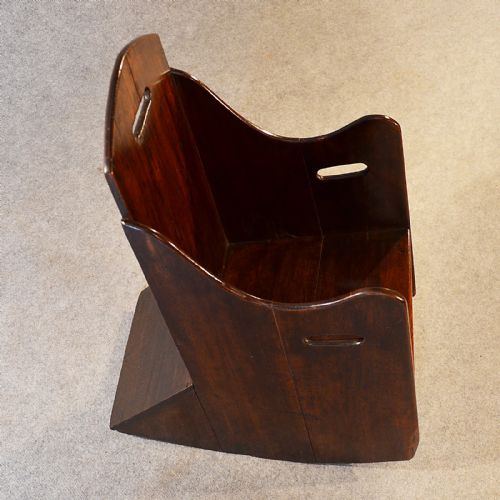 fig 2. Antique Childs Rocking Chair Children's Rocker Seat English Georgian c1800