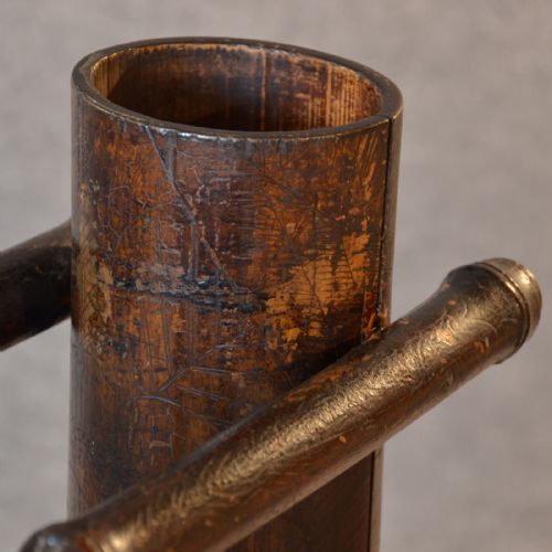 fig 2. Antique Stick Umbrella Hall Stand Bamboo 19th Century Oriental Victorian c1850