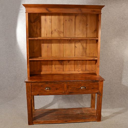 fig 3.  Pine Dresser Welsh Country Kitchen Display Plate Rack