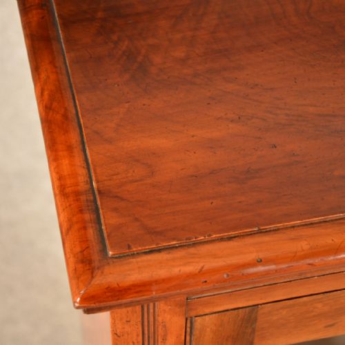 fig 2. Antique Bookcase Solid Walnut Display Cabinet Quality English Victorian c1880