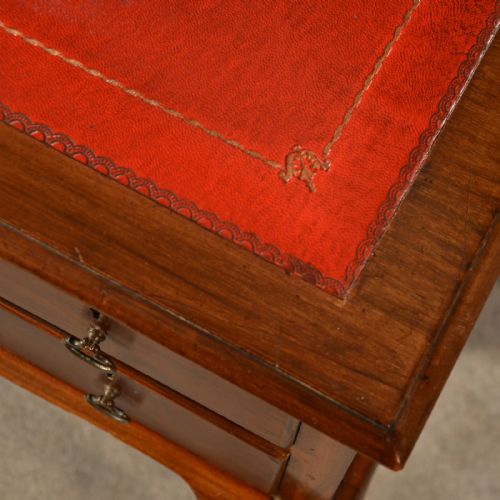 fig 2. Antique Bureau Writing Study Desk Leather Top Quality English Victorian c1900