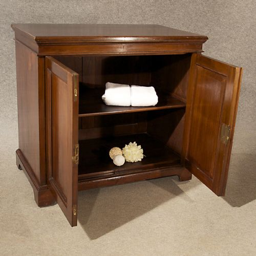 fig 3. Antique Cabinet Cupboard Bookcase Good Quality Victorian English Mahogany c1860