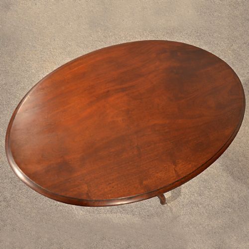 fig 2. Antique Table Oval Lamp Occasional Side Tripod Wine Fine English Regency c1830