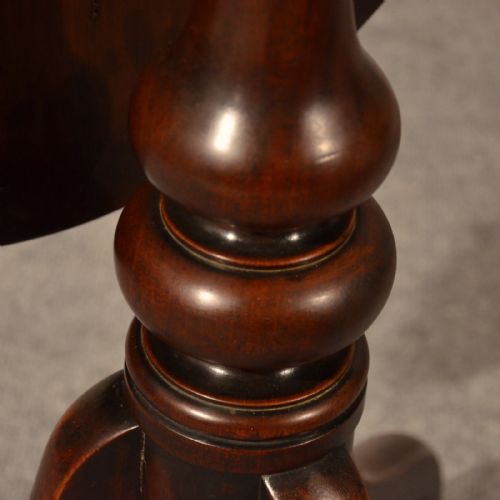 fig 3. Antique Table Oval Lamp Occasional Side Tripod Wine Fine English Regency c1830