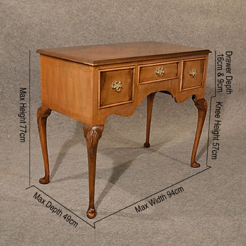 fig 1. Antique Desk Study Office Library Table Quality Edwardian English Walnut c1910