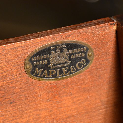 fig 4. Antique Dressing Table Chest of Drawers Maple & Co Quality English c1910