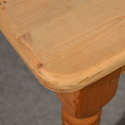 fig 3. Antique Pine Large Table Kitchen Dining 8 Seater Quality English Victorian c1900