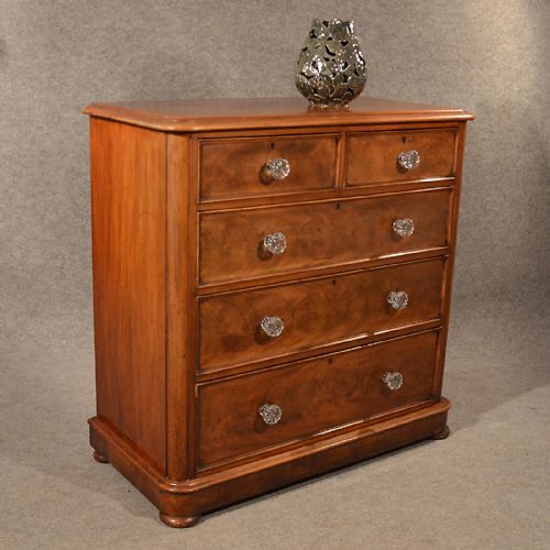 Antique Chest of Drawers Mahogany Tallboy Fine Quality English Victorian C1860