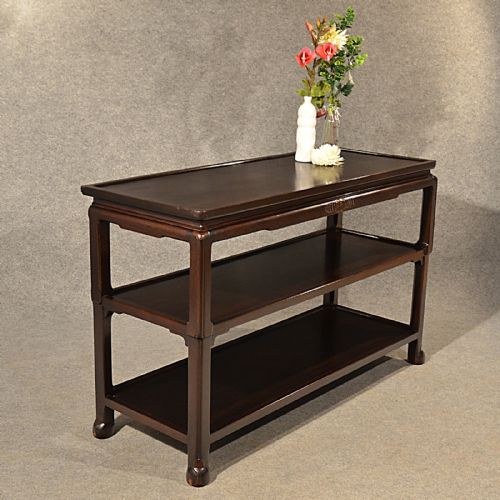 Antique Buffet Serving Narrow Table Sideboard Mahogany English Victorian C1880