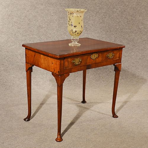 Antique Walnut Lowboy Table Desk Sofa Side Hall Quality English Georgian C1750