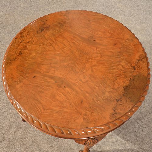 fig 3. Antique Coffee Table Low Sofa Magazine Occasional Walnut Edwardian English c1910