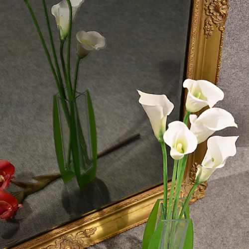 fig 3. Antique Mirror Gilt Overmantle English Edwardian Bevelled Smoked Glass c1910
