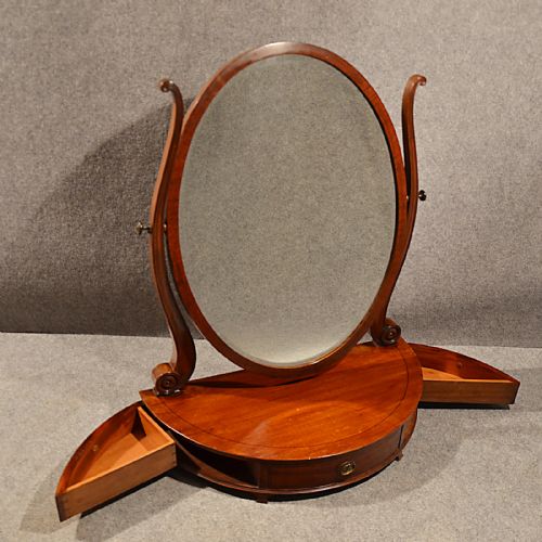 fig 2. Antique Victorian Mirror Dressing Ladies Vanity by Waring & Gillow English c1890
