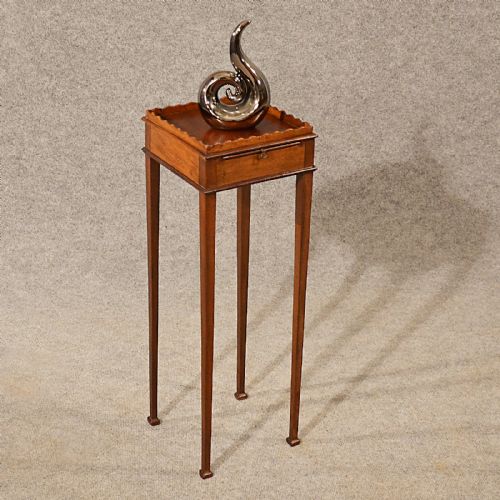 Antique Specimen Table Lamp Occasional Side Wine Fine English Victorian C1880