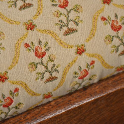 fig 2. Antique Dressing Music Fireside Stool Footstool English Oak Victorian c1900