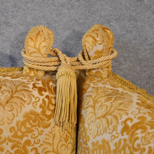 fig 2. Antique Knole Sofa Couch Settee Large 3 Seater & Day Bed English Victorian c1900