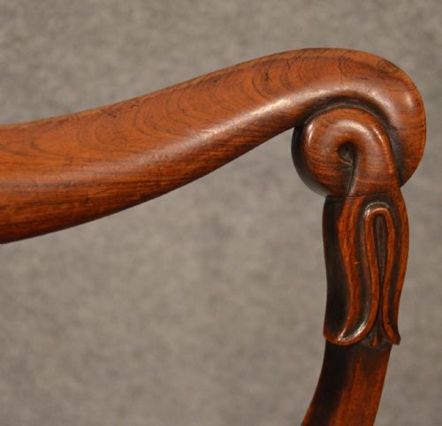 fig 3. Antique Dining Chairs Rosewood Set of 4 Fine Quality William IV English c1835