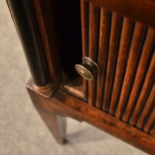 fig 3. Antique Small Side Cabinet Bedside Stand Quality Mahogany English Regency c1820