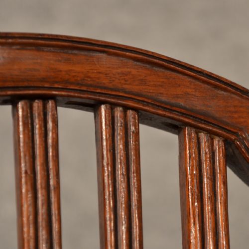 fig 4. Antique Dining Chairs Set of 5 Quality Mahogany Georgian Sheraton English c1800