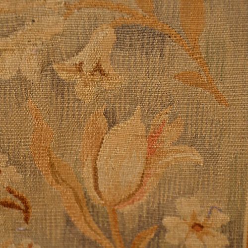 fig 3. Antique Pair Hall Dining Side Chairs Needlepoint Anglo Dutch Victorian c1880
