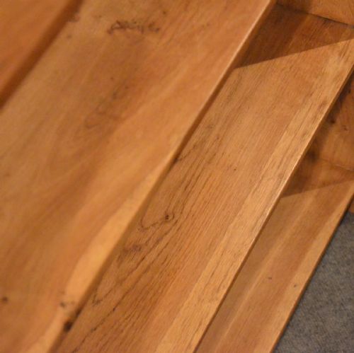 fig 2. Antique Bookcase Display Wall Shelves Whatnot Solid English Oak Victorian c1900