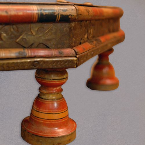 fig 1. Antique Gujarat Takhat, Indian Low Coffee Table, 19th Century c.1860