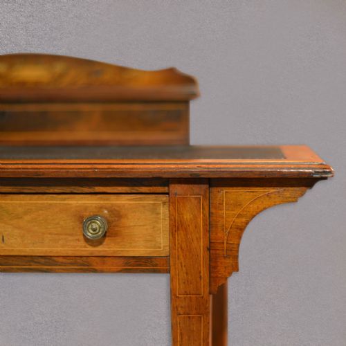 fig 2. Antique Lady's Writing Desk, Rosewood, English Hall Console Table c.1910