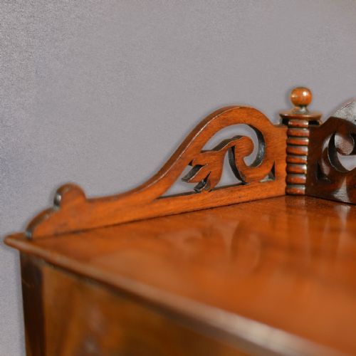 fig 1. Antique Lady's Writing Table, French Bonheur du Jour, Louis Philippe Desk c1840