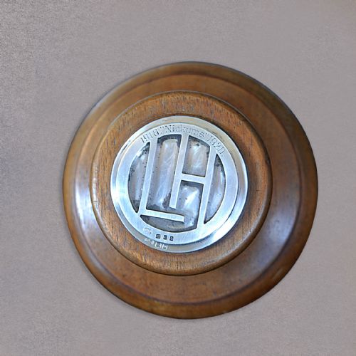 fig 2. Antique Paperweight Desk Ornament Automotive Racing Overtones 1918 Nickums 1920