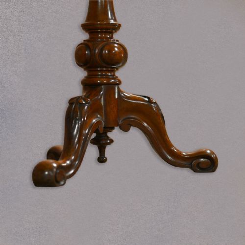 fig 1. Antique Pole Screen, Victorian, Walnut, English, Needlepoint, Tapestry c.1850