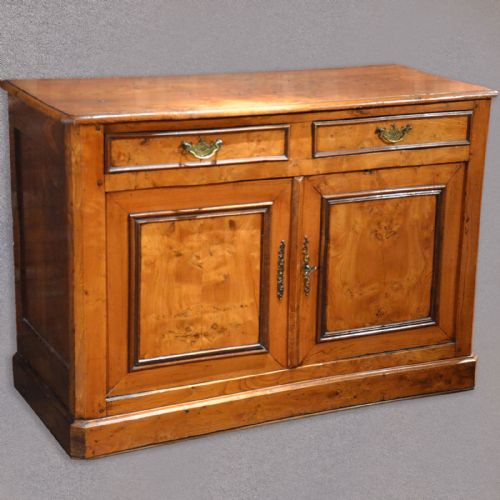 Antique Sideboard Continental Elm Buffet Country Cupboard Cabinet C19th