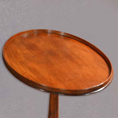 fig 1. Antique Tea Table, Regency Tripod Lamp Side Table, English Georgian Server c1820
