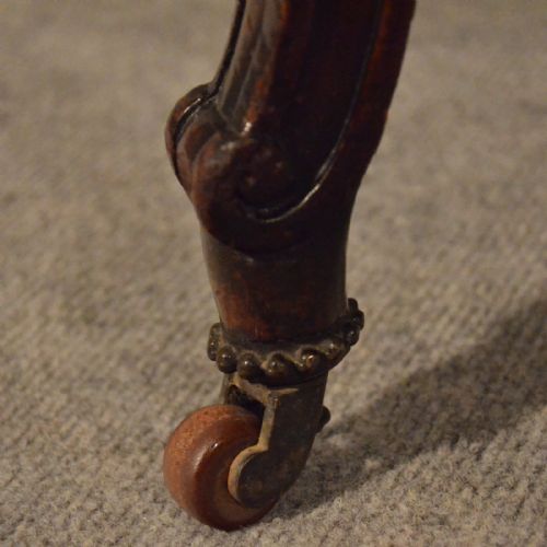 fig 4. Antique Upholstered Dining Chairs Quality Set 4 English Victorian Mahogany c1890