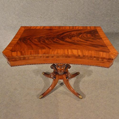 fig 2. Antique Table Card Games Tea Sofa Hall Very Fine Quality English Regency c1830
