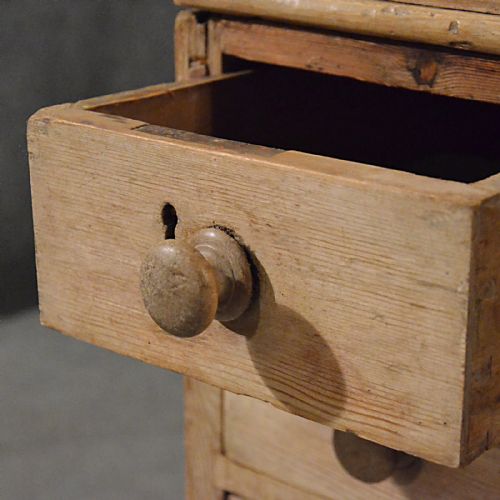 fig 3. Antique Standing Desk Study Office Clerks Bureau Workspace Victorian Pine c1900