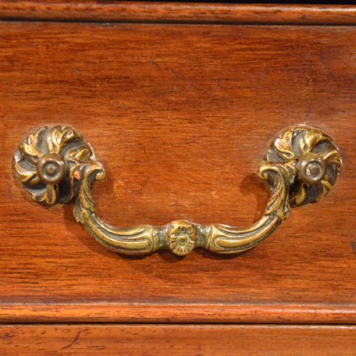 fig 2. Antique Hall Desk Study Office Library Table Edwardian Mahogany English c1910