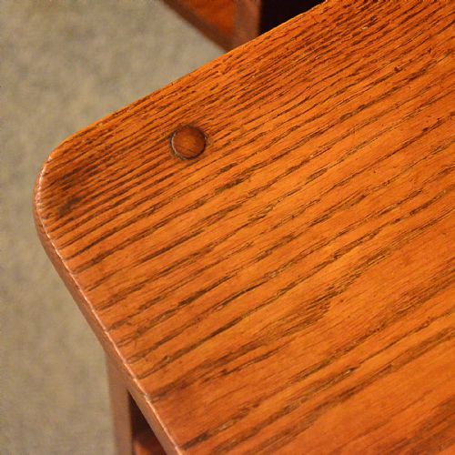 fig 3. Arts & Crafts Pair Small Cabinet Bookcase Side Table Bedside Heals Liberty c1930